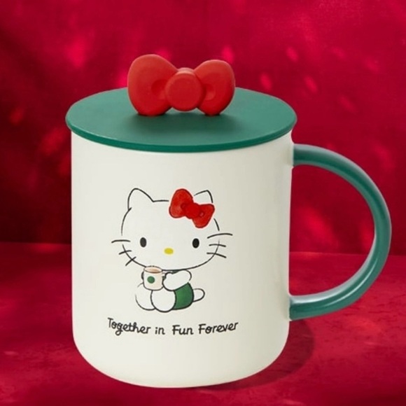 Starbucks 2025 Hello Kitty Mug BNIB - Picture 4 of 7